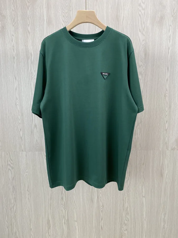 PD Spring 2024 Tri Color Silicone Logo Tee Unisex Short Sleeve