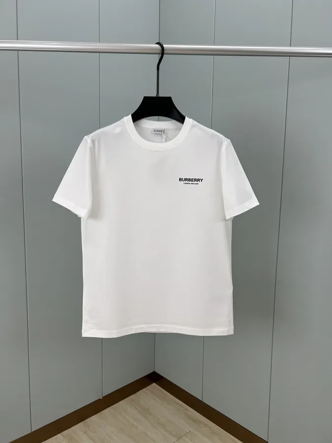 Burberry Classic Letter Logo Print T Shirt, Summer Collection