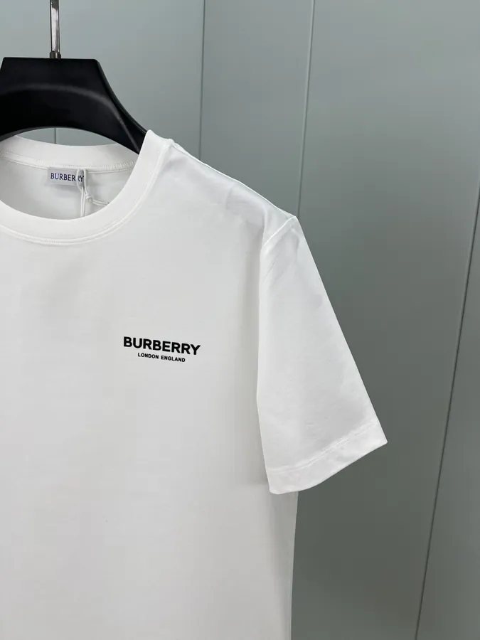 Burberry Classic Letter Logo Print T Shirt, Summer Collection