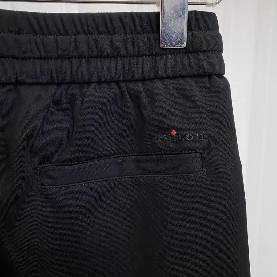 Kiton Summer Side Letter Print Logo Men's Casual Shorts