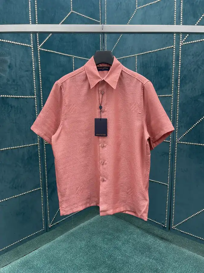 25ss New Short Sleeve Shirt by L.Vuitton