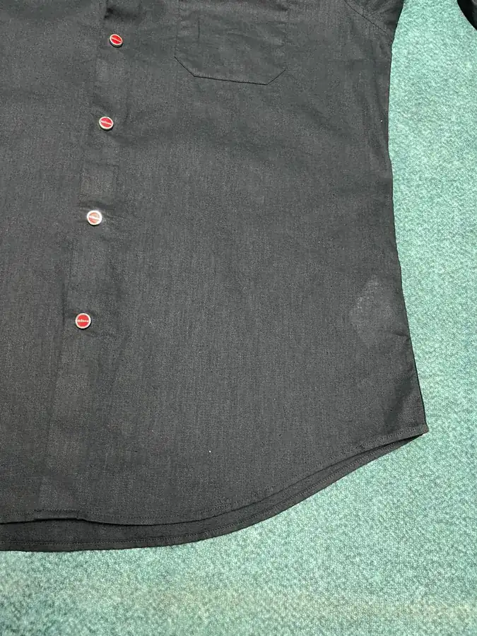 25ss New Kiton Casual Solid Color Shirt with Patch Pockets and Long Sleeves