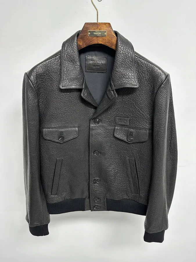 P Brand 2024 New Sheepskin Jacket