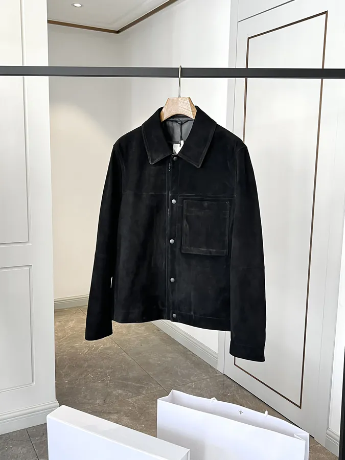 Classic Timeless Design with Black Velvet Calfskin