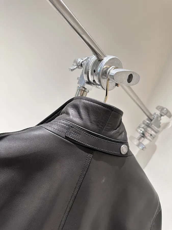 TOM FORD Winter Autumn New Grained Calfskin Jacket