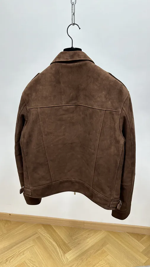 Brunello Cucinelli Autumn Winter New Collection Mixed Sheepskin Jacket