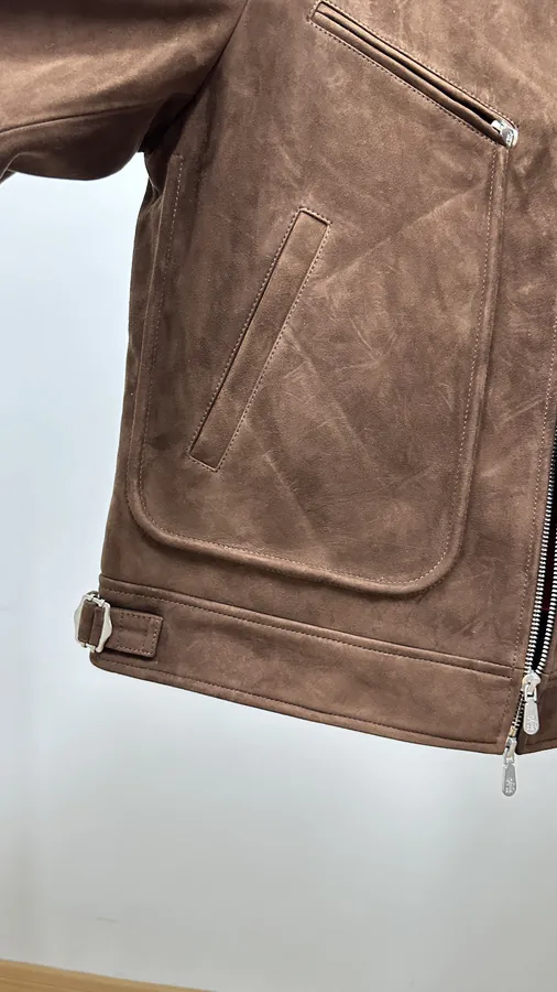 Brunello Cucinelli Autumn Winter New Collection Mixed Sheepskin Jacket