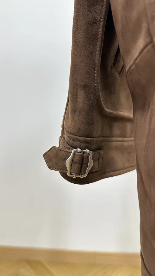 Brunello Cucinelli Autumn Winter New Collection Mixed Sheepskin Jacket