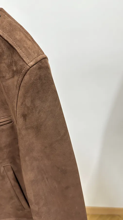 Brunello Cucinelli Autumn Winter New Collection Mixed Sheepskin Jacket
