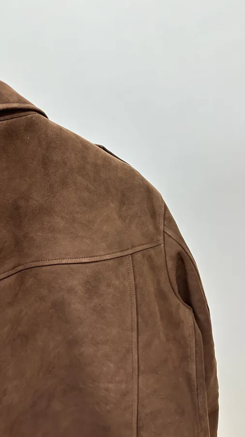 Brunello Cucinelli Autumn Winter New Collection Mixed Sheepskin Jacket
