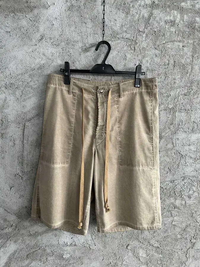 UMA WANG 2023SS Water Soaked Denim Shorts