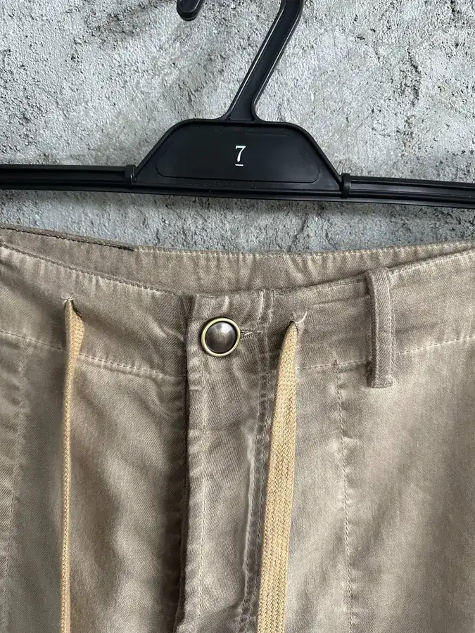 UMA WANG 2023SS Water Soaked Denim Shorts