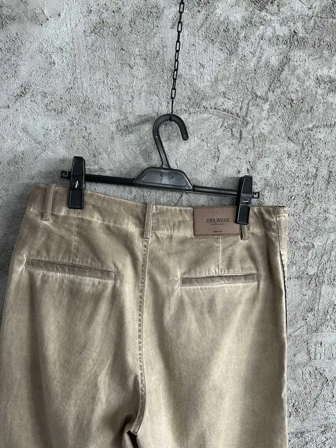 UMA WANG 2023SS Water Soaked Denim Shorts