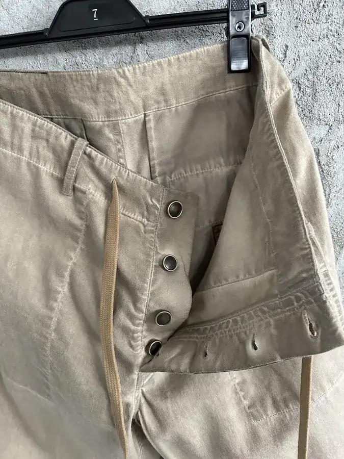 UMA WANG 2023SS Water Soaked Denim Shorts