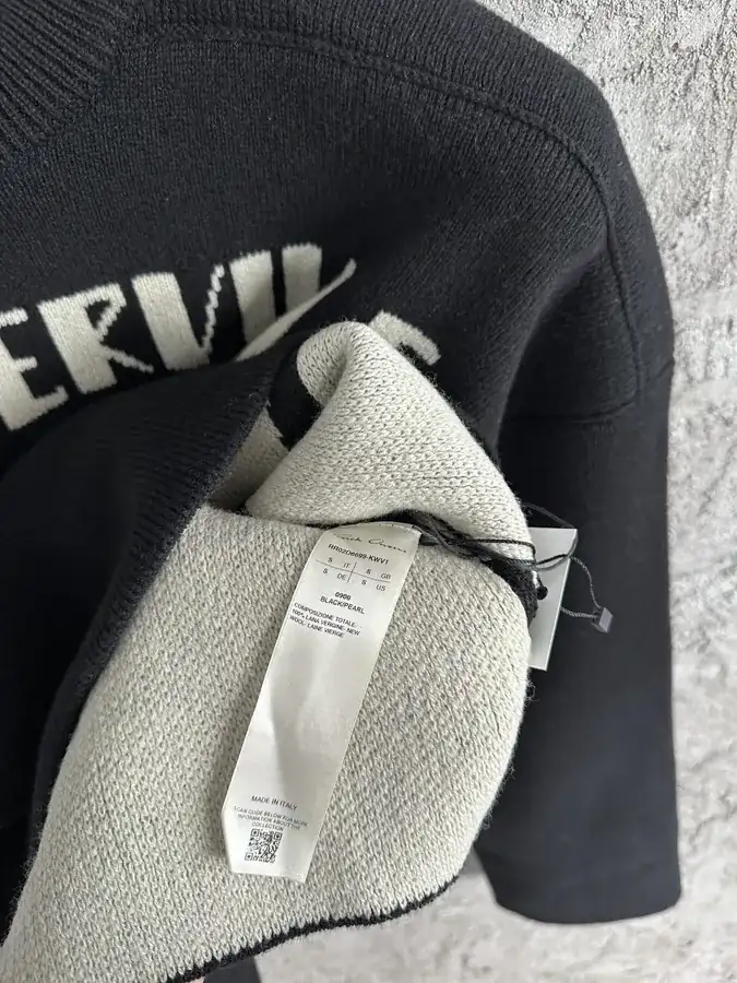Rick Owens 2024SS Autumn Winter Statement Sweater