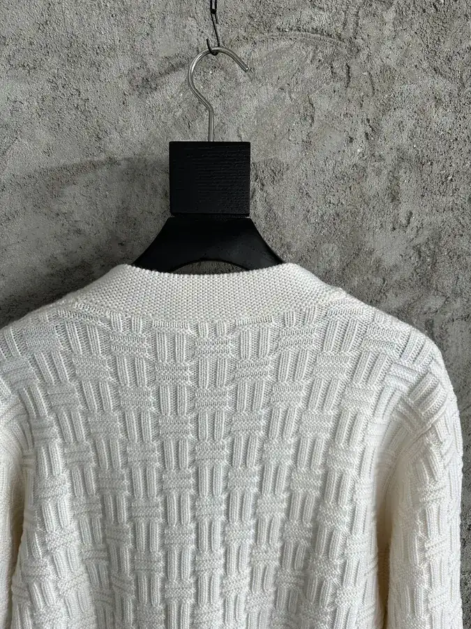 CASABLANCA 2024SS Autumn Winter 3D Knit Cardigan
