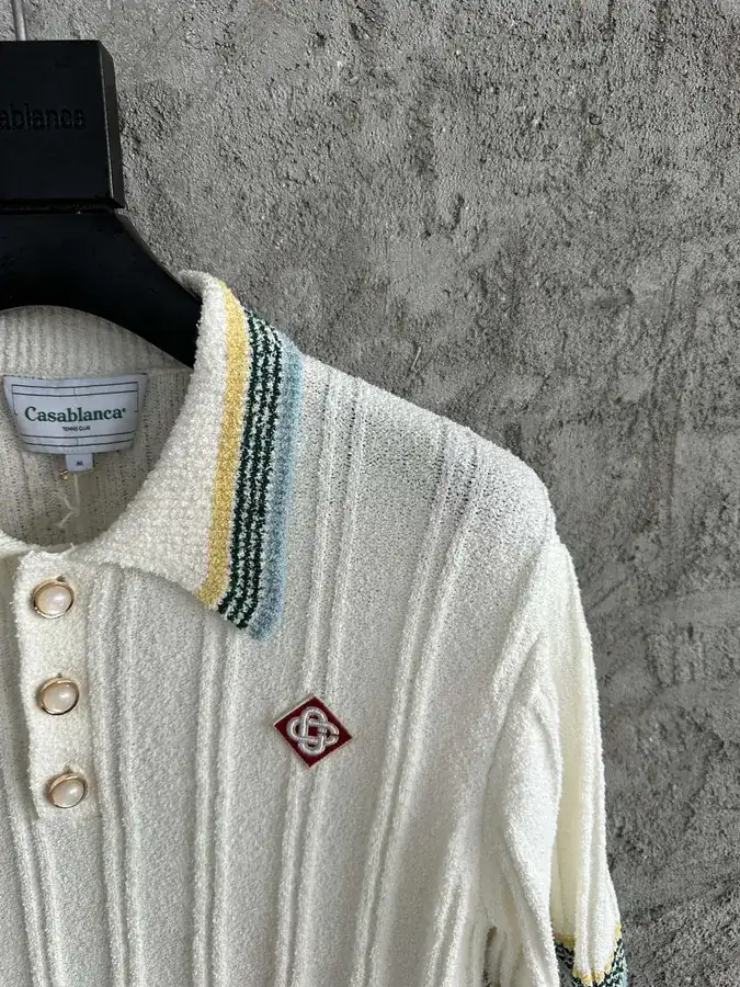 CASABLANCA 2024SS Striped Polo