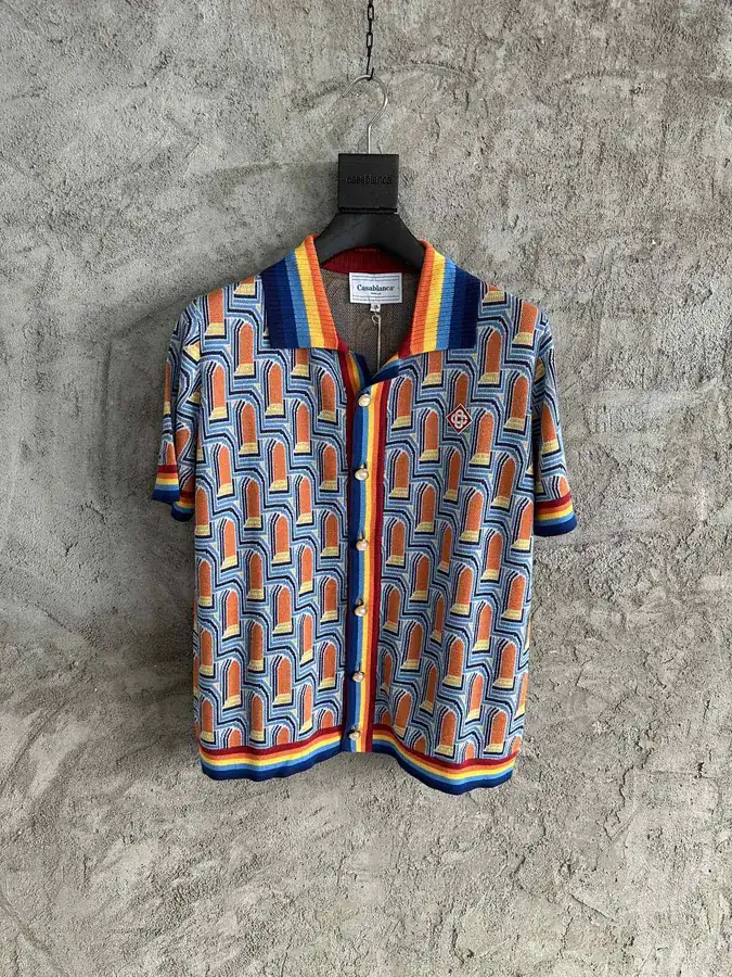 CASABLANCA 2023SS Arch Pattern Cardigan