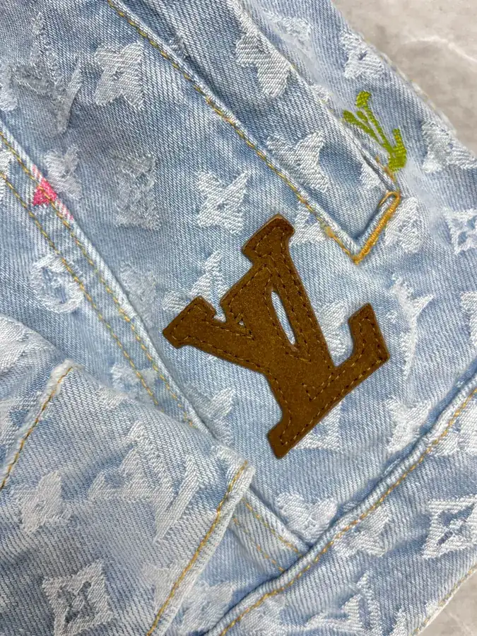 LV Tyler Collaboration Denim Jacket Premium Version