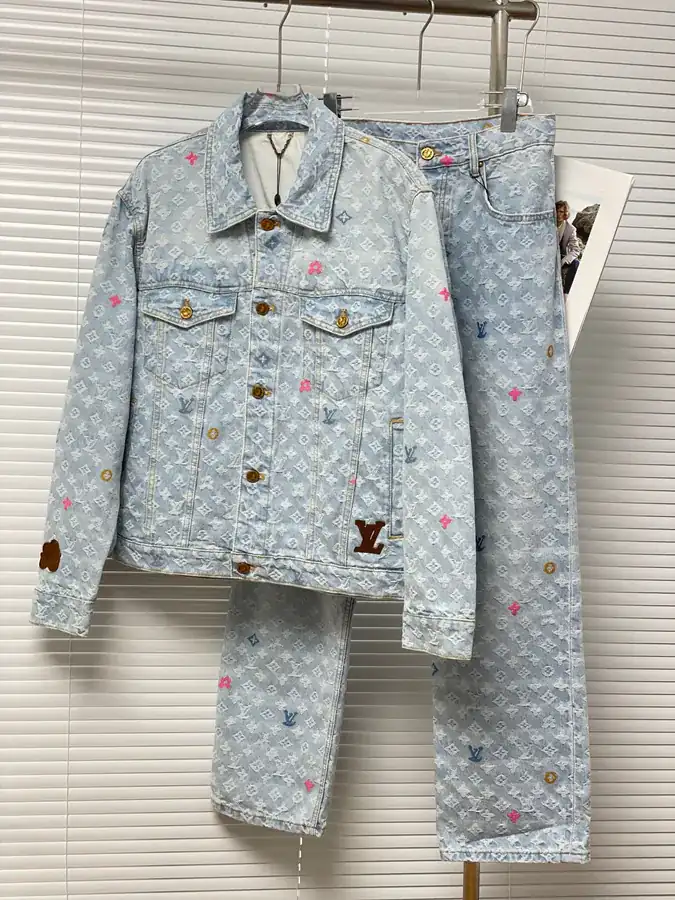 LV Tyler Collaboration Denim Jacket Premium Version