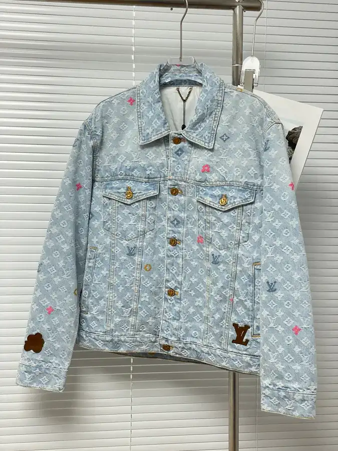 Tyler Collaboration Embroidered Denim Jacket Premium Version