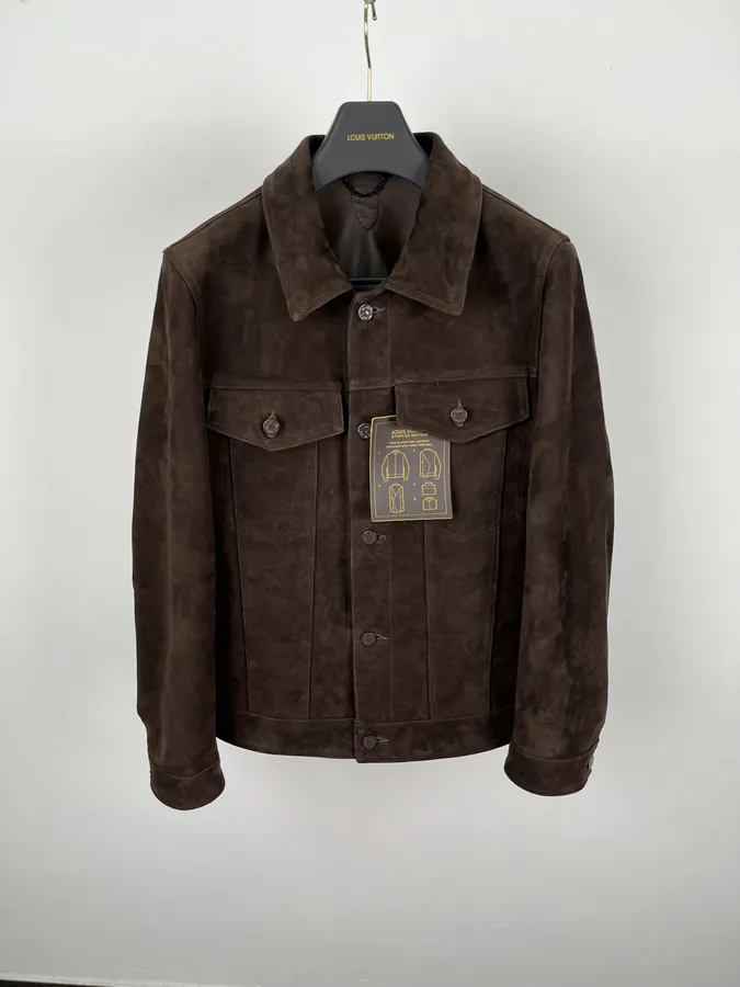 LVSE Official Denim Suede Jacket Premium Outerwear Collection