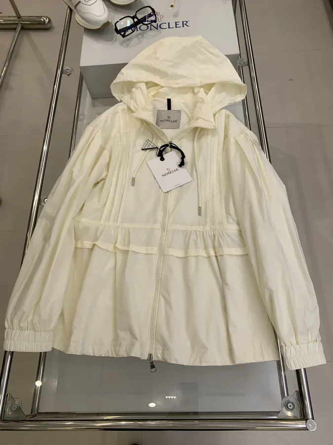 Moncl 25Ss Spring Summer New Collection Lightweight Nylon Hoodie