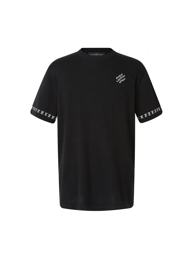 LOUIS VUITTON 24SS Knit Short Sleeve Crewneck T Shirt