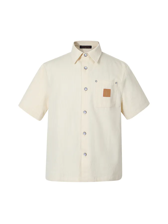 Louis Vuitton 25SS Silk Blend Short Sleeve Shirt