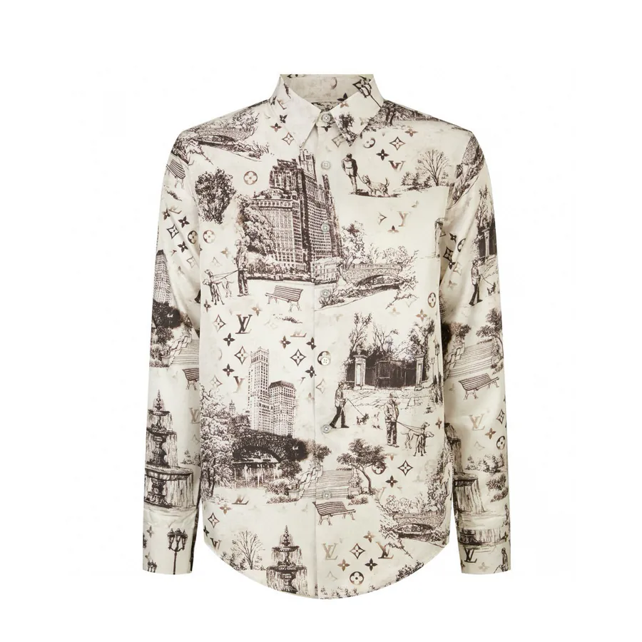 Louis Vuitton 24SS Silk Long Sleeve Shirt