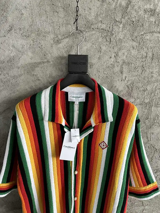 CASABLANCA 2024SS Color Striped Shirt