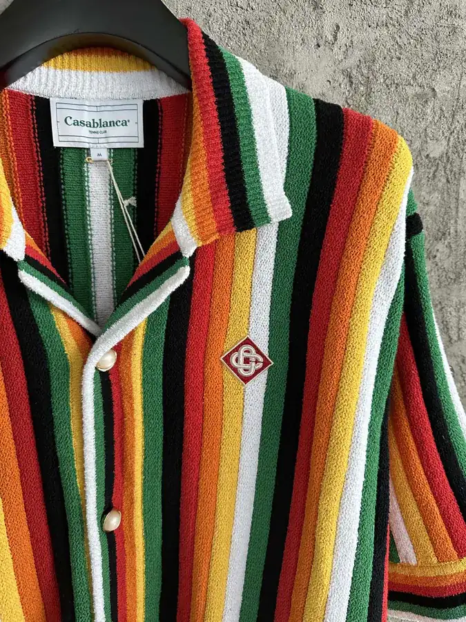 CASABLANCA 2024SS Color Striped Shirt