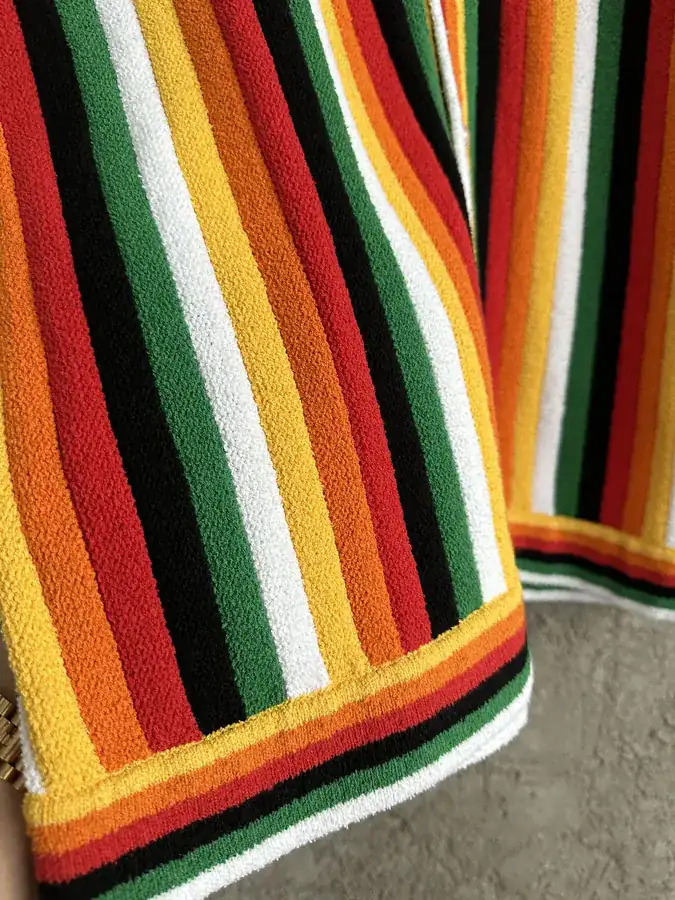 CASABLANCA 2024SS Color Striped Shirt