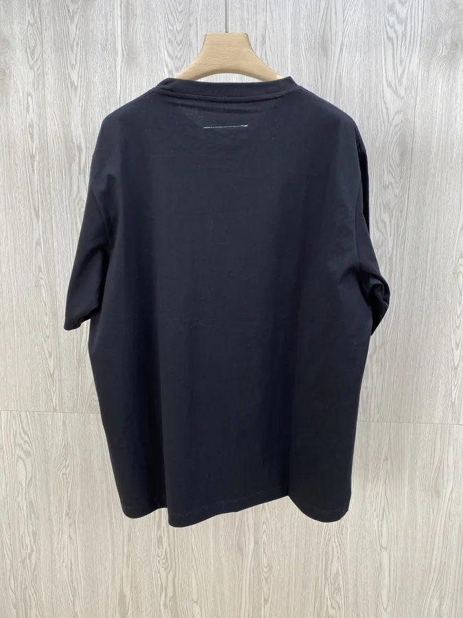 Maje MM6 Logo Print Round Neck T Shirt