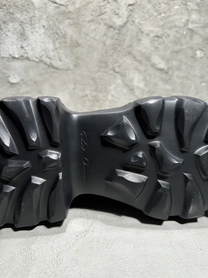Rick Owens 2025SS New Generation Octopus Sole Crazy Strap Boots