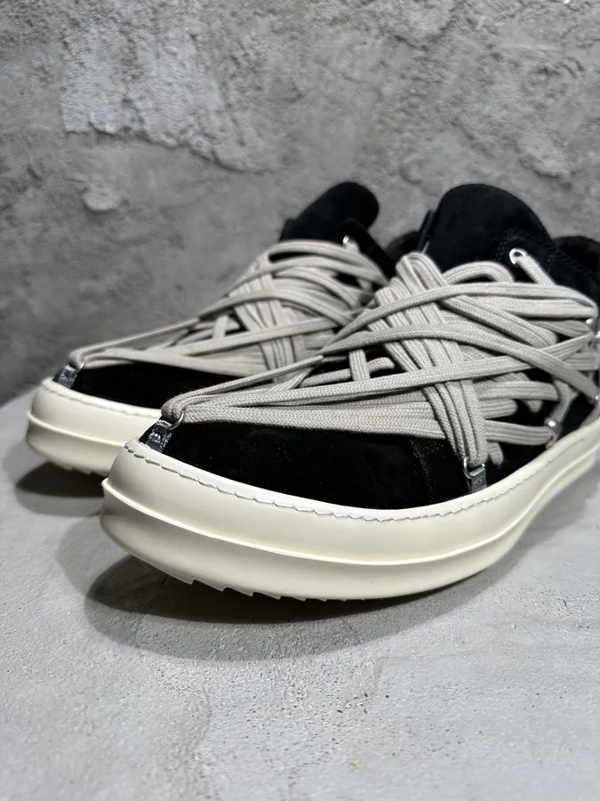 Rick Owens 2025SS Crazy Buckle Low Top