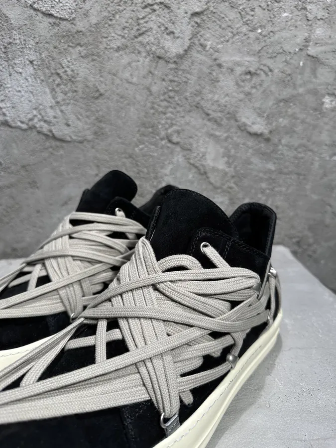 Rick Owens 2025SS Crazy Buckle Low Top