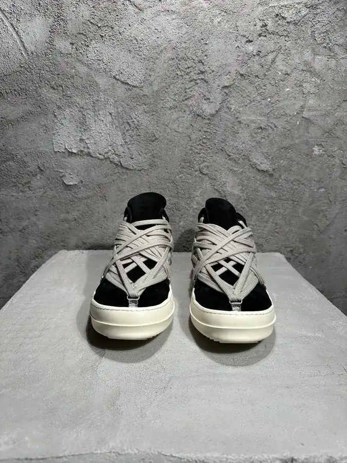 Rick Owens 2025SS Crazy Buckle Low Top