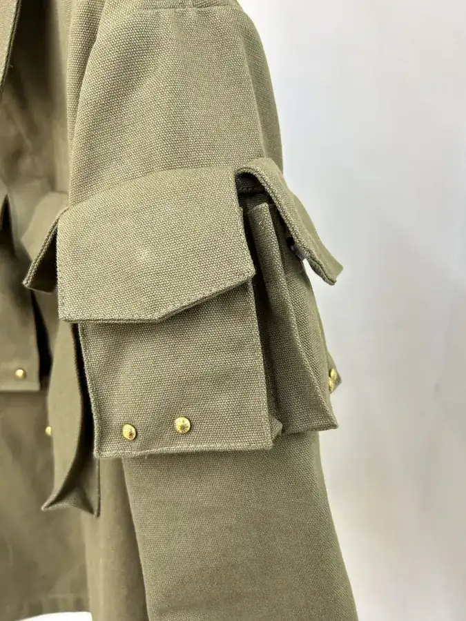 LV Lovers Collaboration 2024 Military Workwear Studded Jacket