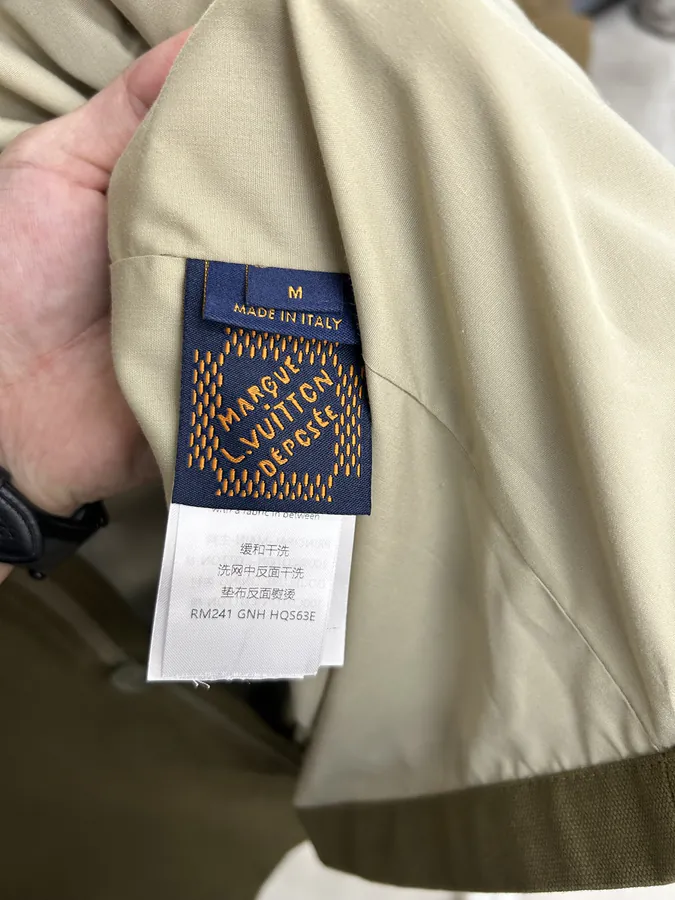 LV Lovers Collaboration 2024 Military Workwear Studded Jacket