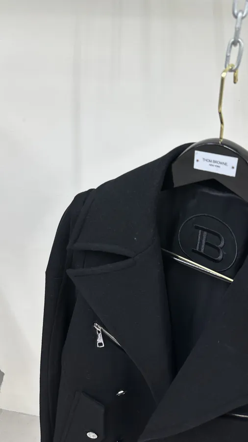 Balmain 2024 Oversized Blazer with Double Front Closure