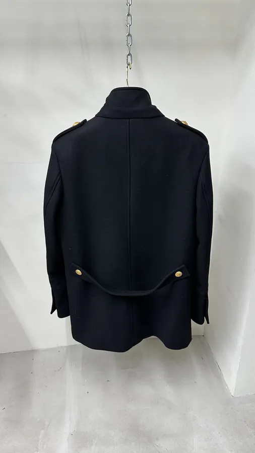 Balmain 2023 New Color Double Breasted Royal Style Coat