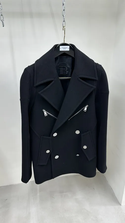 Balmain 2023 Oversized Blazer with Double Button Closure