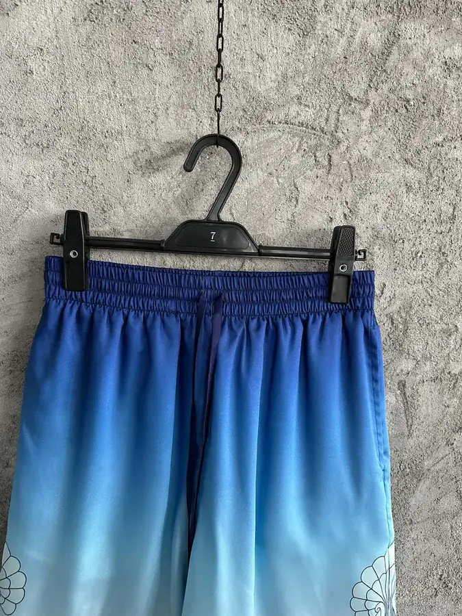CASABLANCA 2023SS Silk Shorts with Tower Pattern