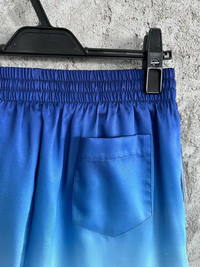 CASABLANCA 2023SS Silk Shorts with Tower Pattern