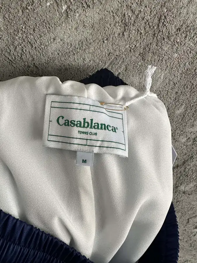 CASABLANCA 2023SS Silk Shorts with Tower Pattern