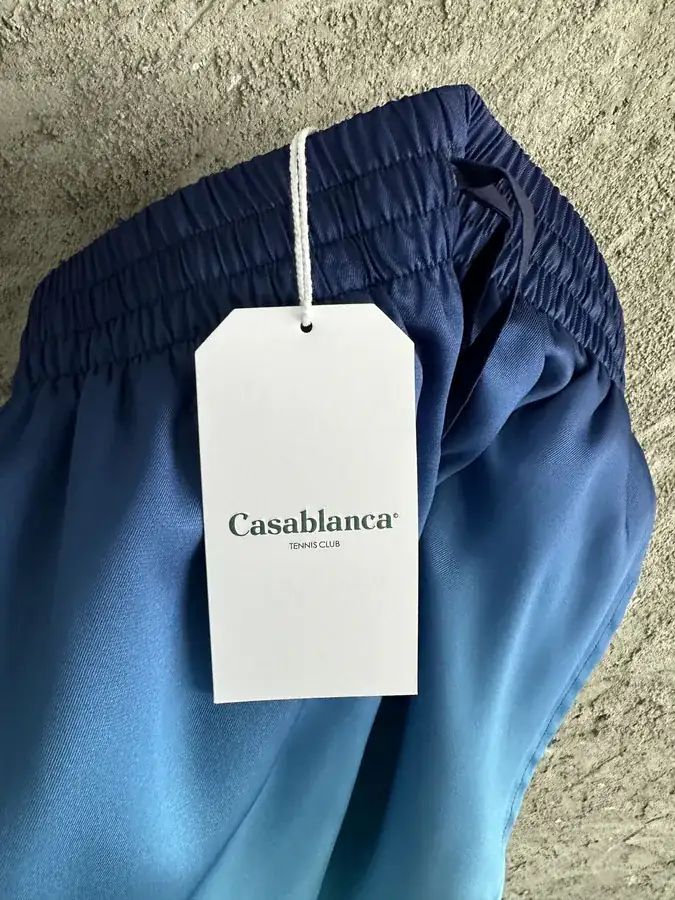 CASABLANCA 2023SS Silk Shorts with Tower Pattern