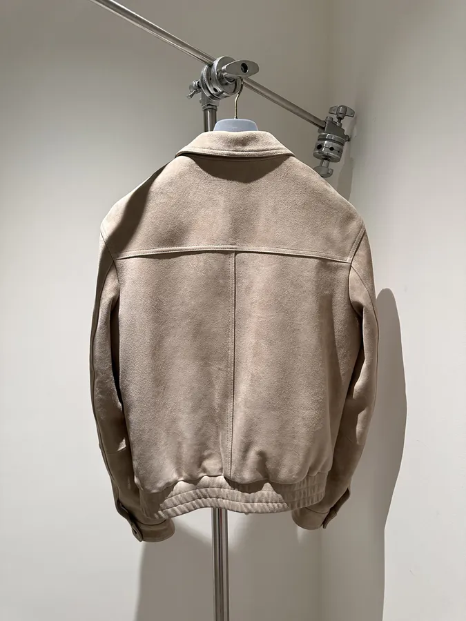BC New Arrival Genuine Mixed Goat Leather Jacket