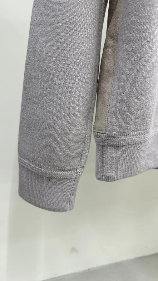 Tom Ford Knit and Suede Faux Hoodie Jacket Minimalist Design