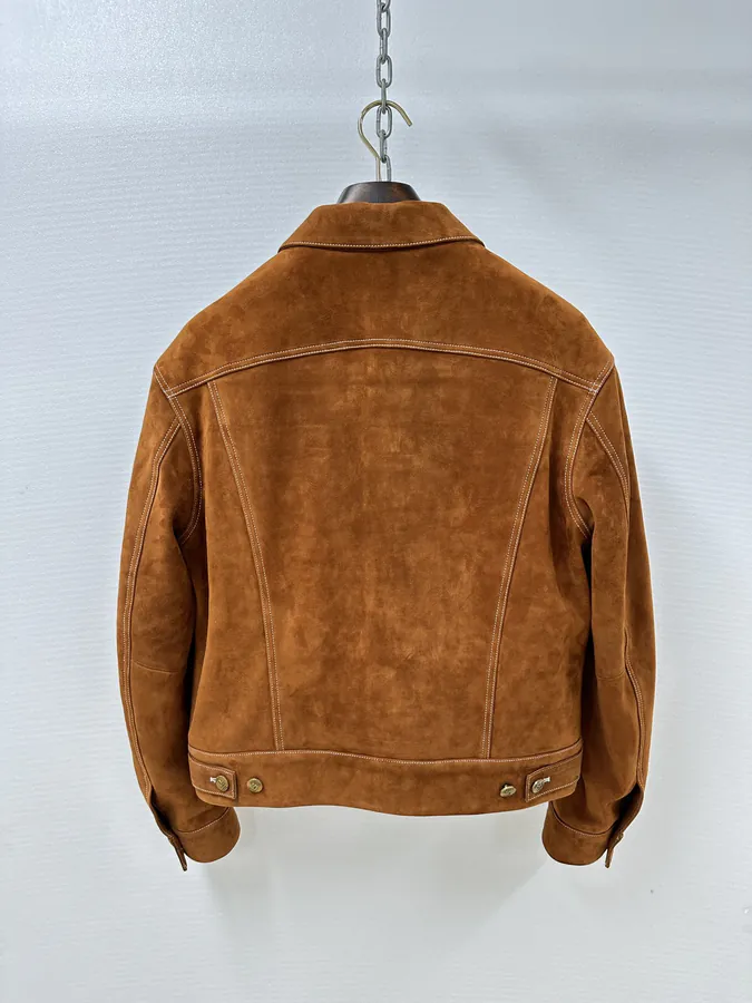 Dsquared 2 2024 New Flip Flop Leather Jacket